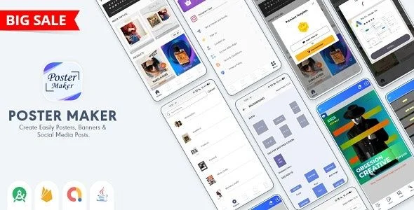 PosterMaker - Flyer Poster Maker/ Banner Maker/ Ad Banao/ Festival Poster/ Business Poster Maker