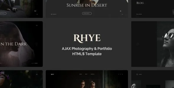Rhye - AJAX Portfolio HTML5 Template