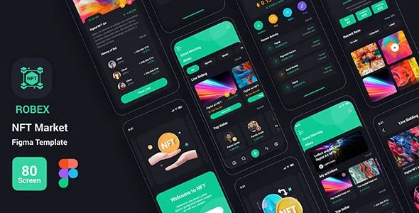 Robex - NFT Market Figma Template