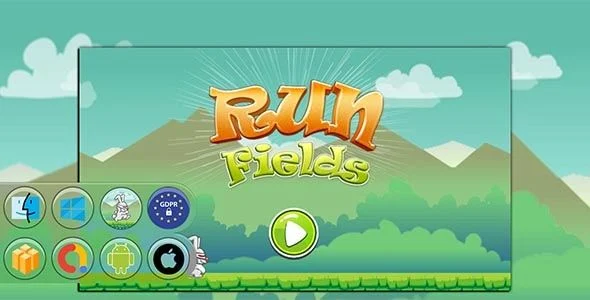 Run Fields Game Template