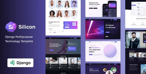 Silicon - Django Business Technology Template