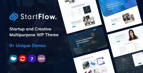 StartFlow - Responsive Multipurpose WordPress Theme