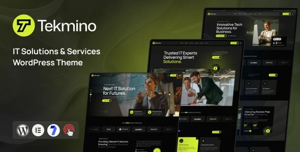 Tekmino - IT Solutions Services WordPress Theme