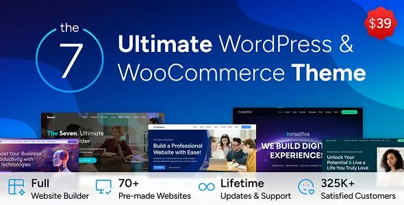 The7 - Ultimate Website & Online Store Builder for WordPress &WooCommerce