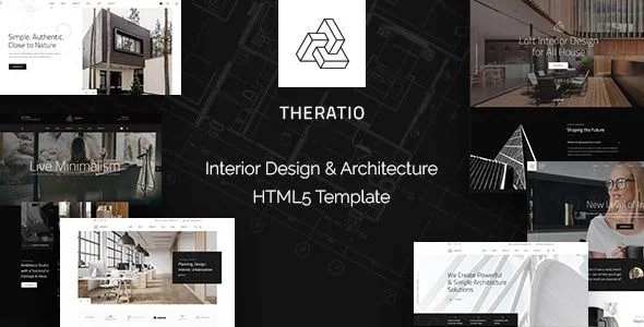 Theratio - Interior Design Architecture HTML5 Template