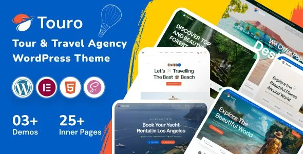 Touro - Travel Tour Booking WordPress Theme