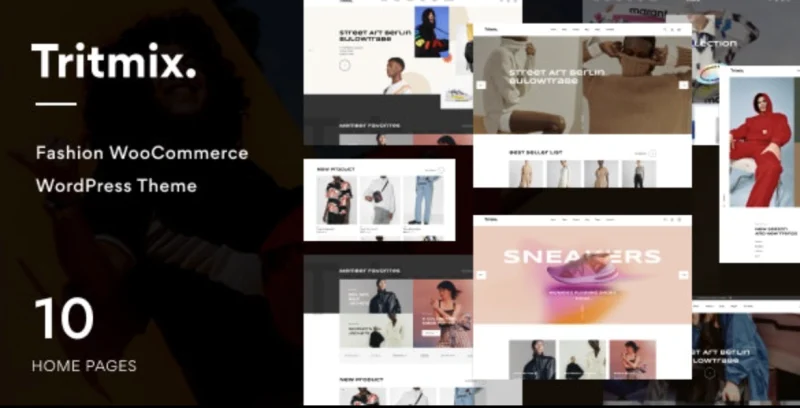 Tritmix - Fashion Elementor WooCommerce Theme