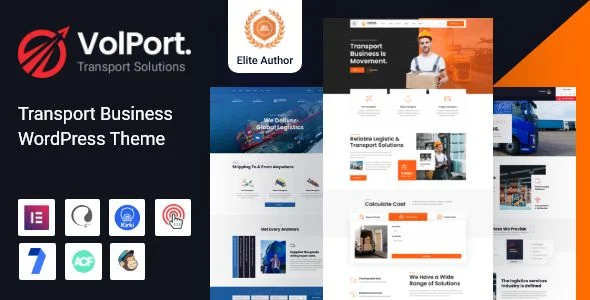 Volport - Logistics Transport WordPress Theme