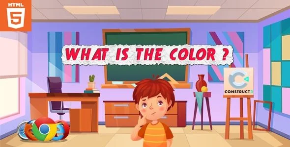What is the color? - HTML ｜ Educational game