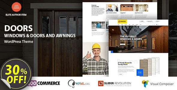 Windows Doors - High Quality WordPress Theme