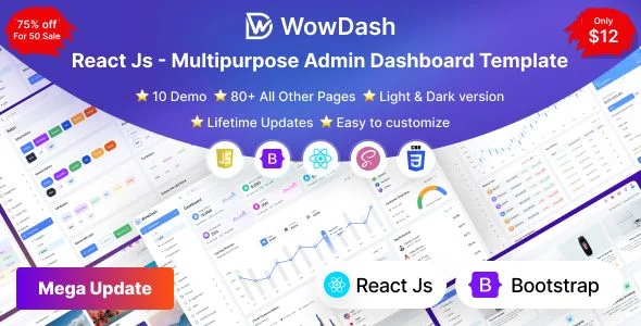 WowDash - React JS | Admin Dashboard Template Multipurpose