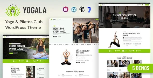 Yogala - Yoga Pilates Club WordPress Theme