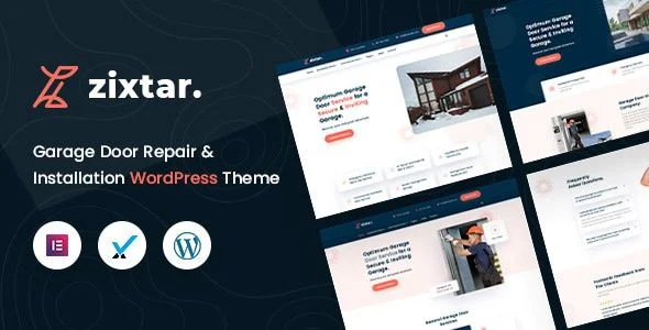 Zixtar - Garage Door Services WordPress Theme