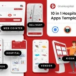 18 Template | Doctor Appointment Booking| Hospital Management POS System Medicine | One Hospital