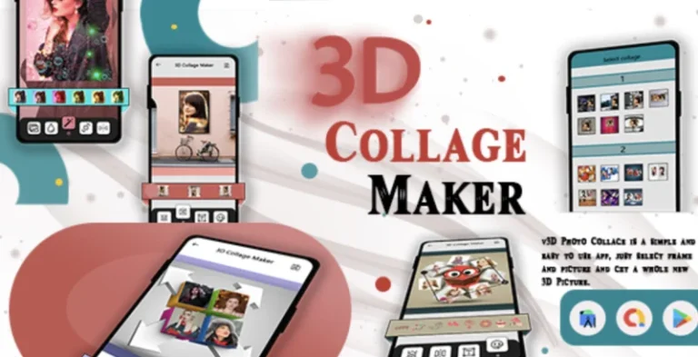 3D Photo Collage Maker - Collage Maker - 3D Photo Editor - 3D Photo Collage Editor - Android Admob