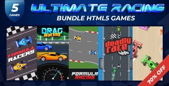 5-in-1 Racing Games- Ultimate Car & Driving Pack