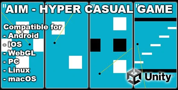 Aim - Hyper Casual Game (Unity + AdMob)