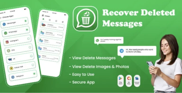 All Recover Deleted Messages - WAMR - Recover Deleted Messages WA - Auto RDM - Messages Recovery App