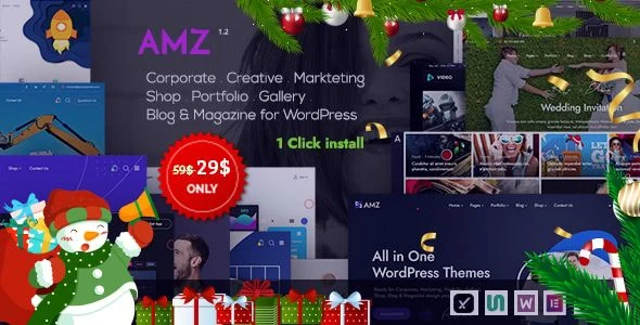 AMZ - All in One Creative WordPress Theme