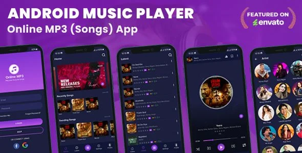 Android Music Player - Online MP3 (Songs) App