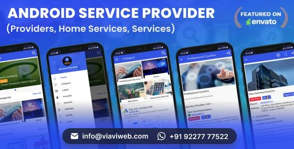 Android Service Provider(Providers,Home Services,Services)