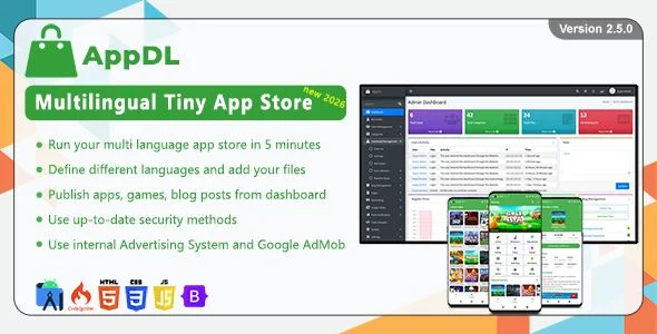 AppDL - Multilingual Tiny App Store v2.0