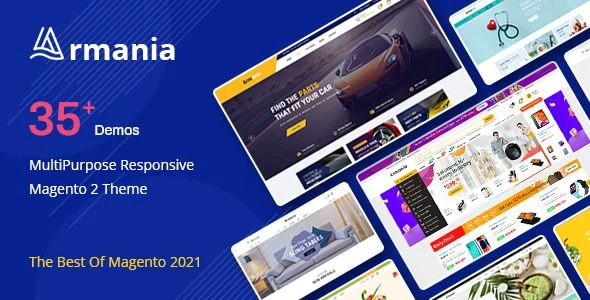 Armania - MultiPurpose Responsive Magento 2 / Adobe Commerce Theme