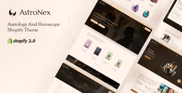 Astronex - Astrology, Horoscope Gemstone Store Shopify Theme