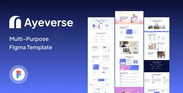 Ayeverse - Multi-Purpose Figma Template