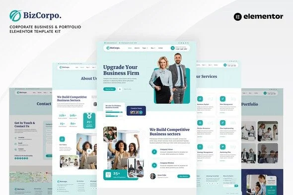 Bizcorpo - Corporate Business & Portfolio Elementor Template Kit