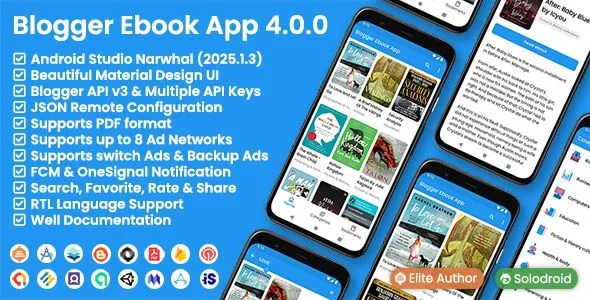 Blogger Ebook App - Blogger API v3