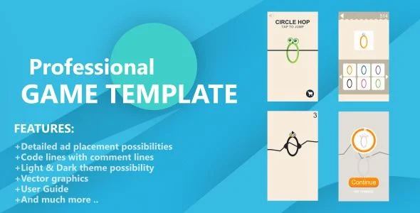 Circle Hop - Arcade, AdMob Game