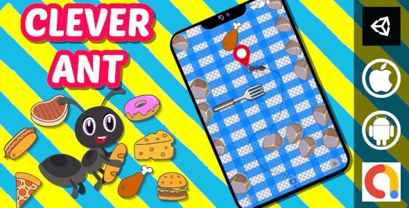 Clever Ant With 20 Levels | Unity Game