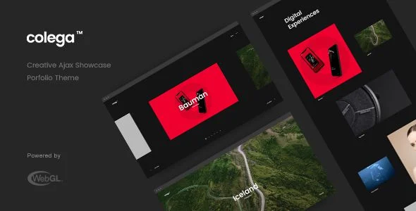 Colega - Creative Portfolio WordPress Theme