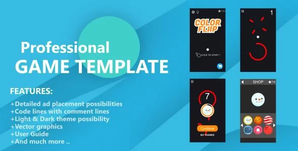 Color Flip - Arcade, AdMob Game