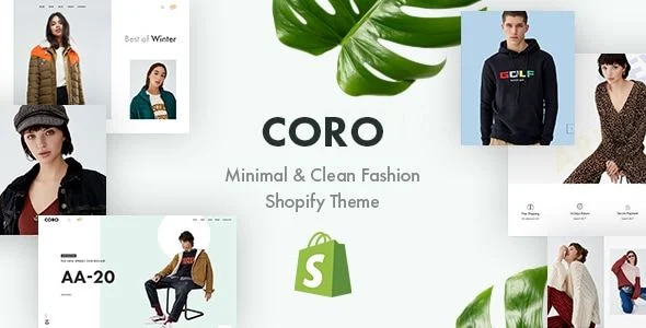 CORO - Minimal & Clean Fashion Shopify Theme