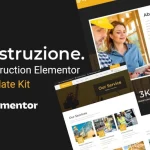 Costruzione - Construction Elementor Template Kit