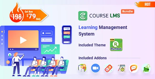 CourseLMS Bundle - Online Learning Management System