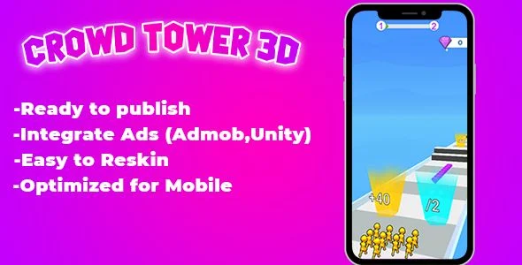 Crowd Tower 3D - Unity