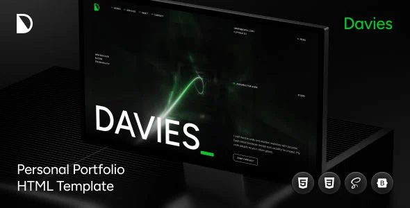 Davies - Personal Portfolio HTML
