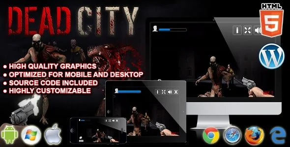 Dead City - HTML5 Shooting Game