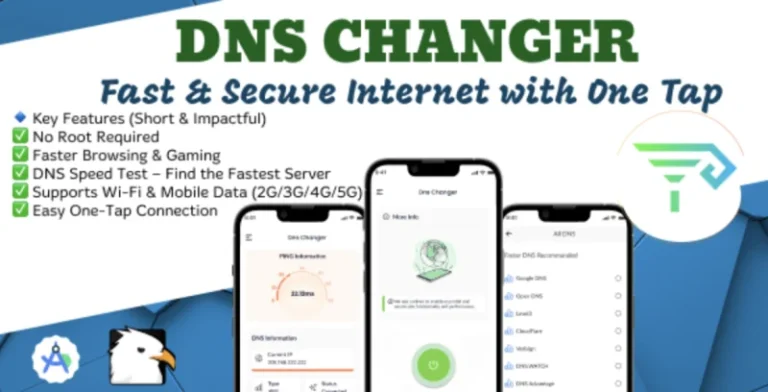 DNS Changer Android App with Admob