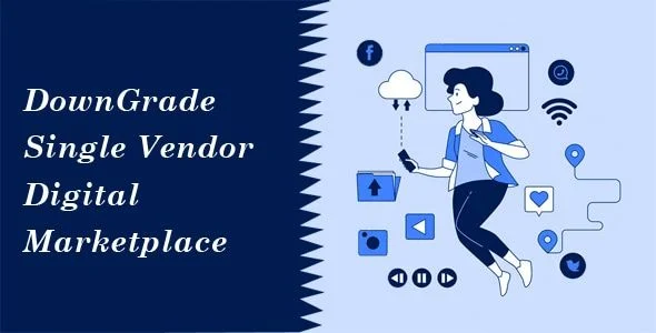 downGrade - Single Vendor Digital Marketplace With Subscription