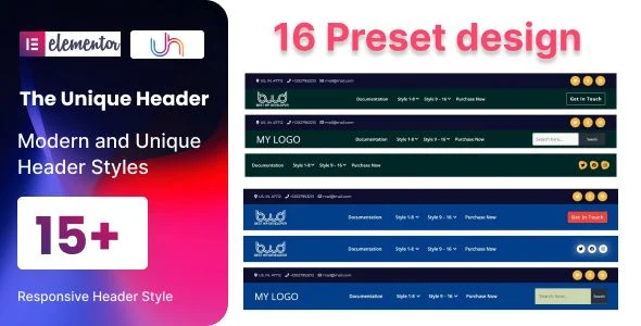 Elementor Header Addon For WordPress