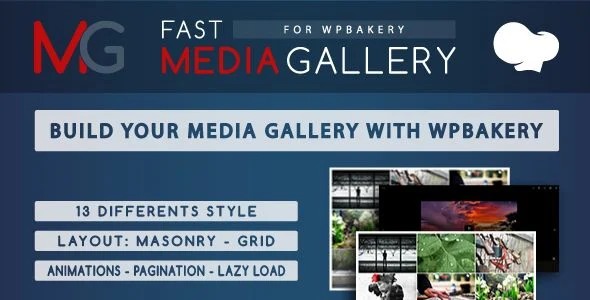 Fast Media Gallery For WPBakery - WordPress Plugin