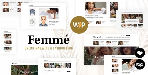 Femme - Fashion Blog & Style Magazine WordPress Theme + RTL