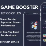 FForce Game Booster 4X Faster with AdMob Ads Android