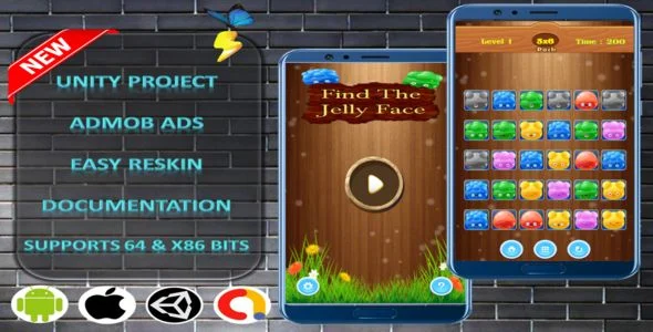 Find The JellyFace Complete Project - Admob