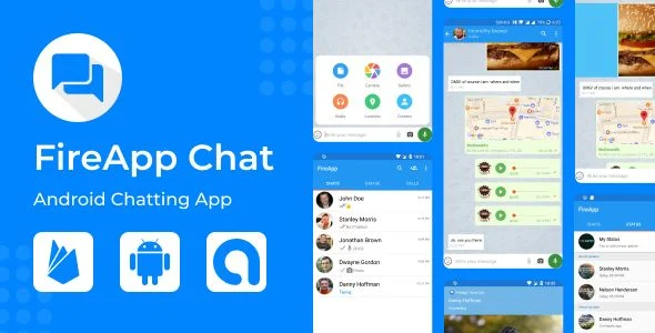 FireApp Chat - Android Chatting App with Groups