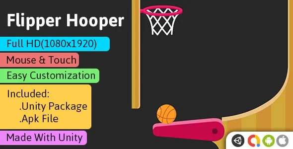 Flipper Hooper - Unity Casual Game
